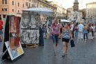 Bummel ber die Piazza Navona