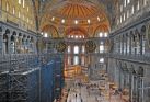 Die christliche Kirche wurde in eine Moschee umgewandelt. Heute ist die Hagia Sophia ein Museum.