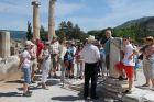 Die antike Stadt Ephesus, wo Paulus drei Jahre lebte, ist relativ gut 'erhalten'.